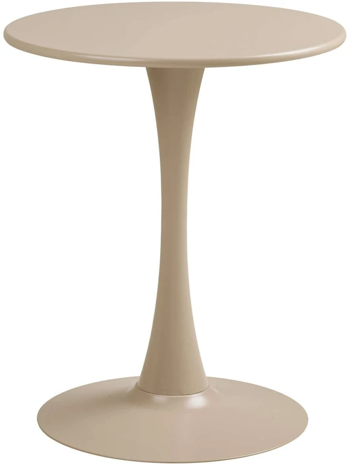 House Nordic Bistro stalas Meira 60x60x72 cm taupe plienas