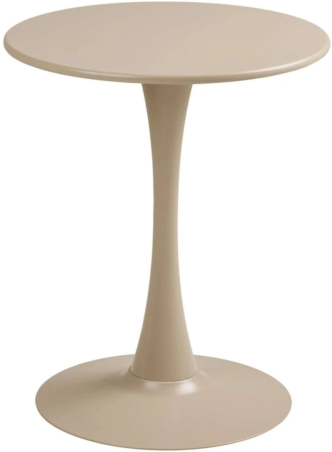 House Nordic Bistro stalas Meira 60x60x72 cm taupe plienas