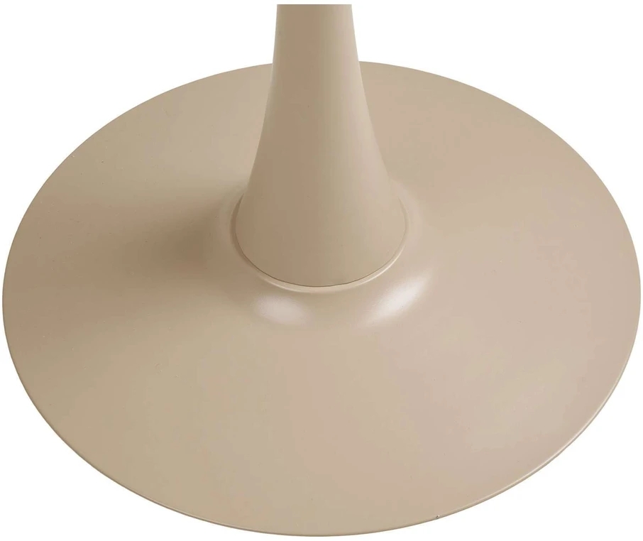 House Nordic Bistro stalas Meira 60x60x72 cm taupe plienas