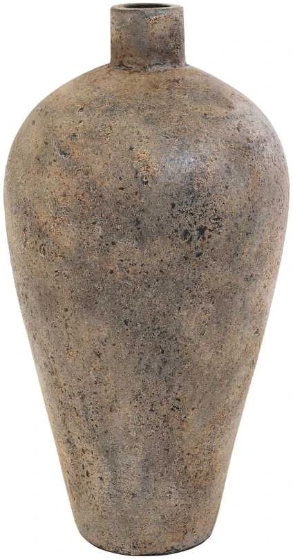 HouseNordic Corvo dekoratyvinis vazonas, terakota, rudas ø32x60 cm, 1 vnt.