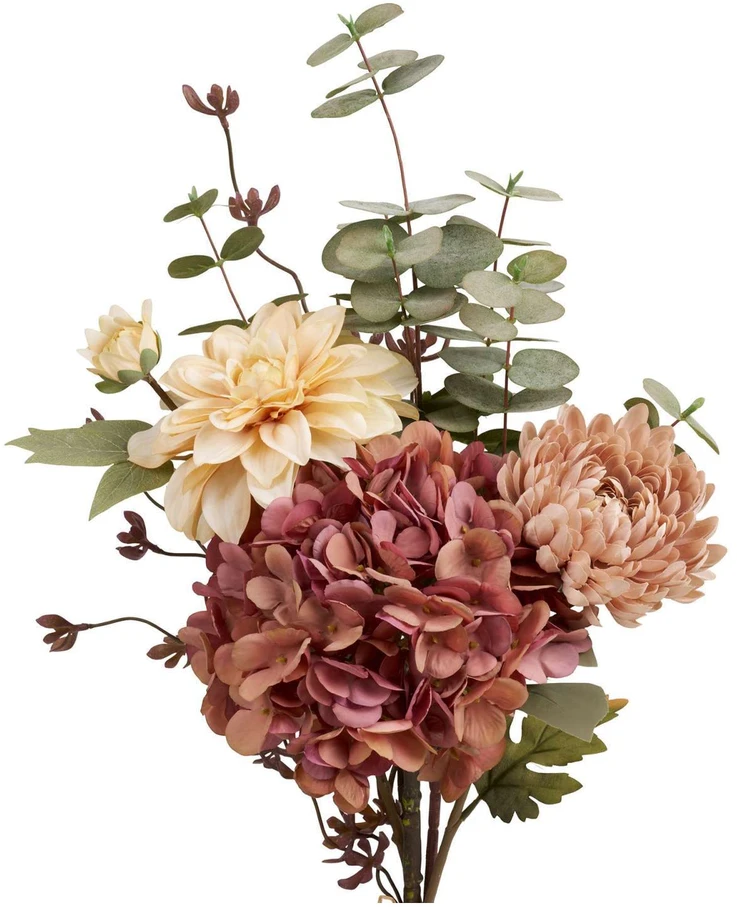 House Nordic Dirbtinė Dahlia puokštė, PE plastikas