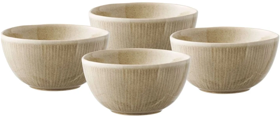 House Nordic Dubuo Viola 14.5x7.5 cm Smėlio spalvos Keramika Rinkinys