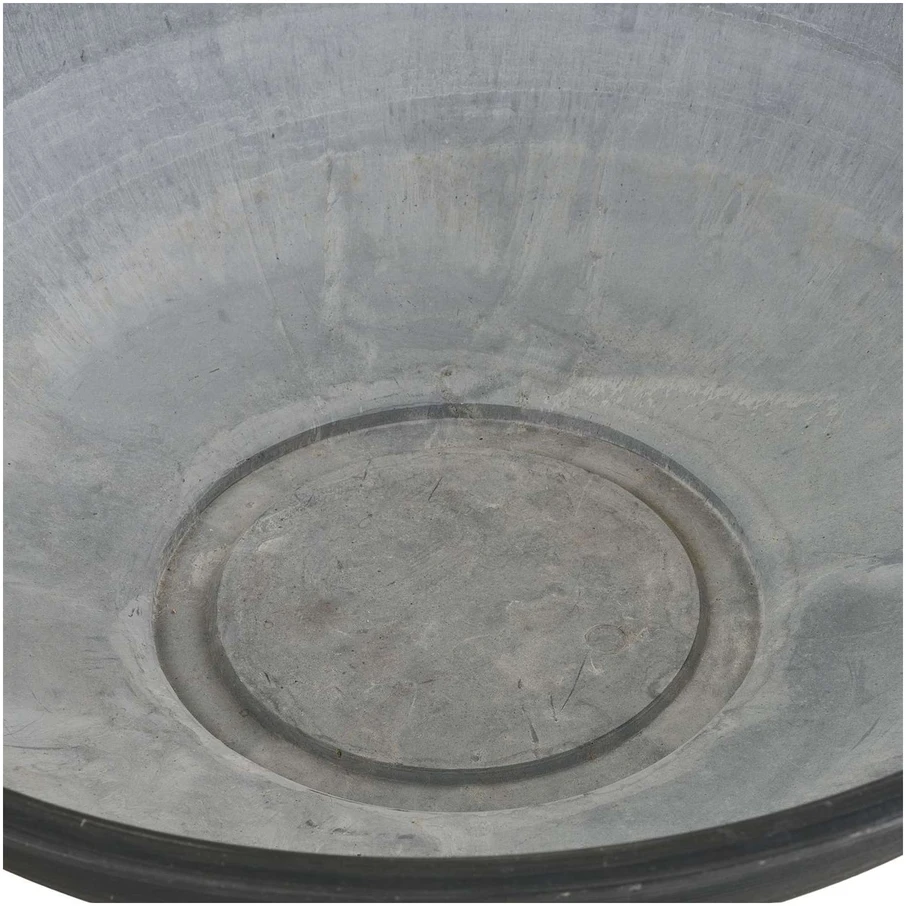House Nordic Gėlių dubuo, Waterflower-Bowl, 60x60x16.5 cm, pilka, kompozitas