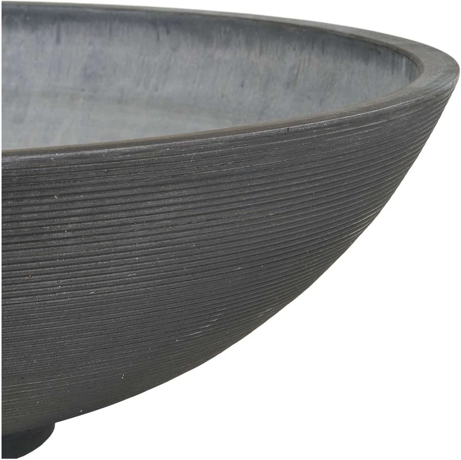 House Nordic Gėlių dubuo, Waterflower-Bowl, 60x60x16.5 cm, pilka, kompozitas