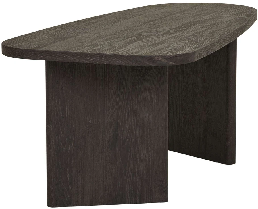House Nordic Kavos staliukas, Melo, 50x100x41 cm, Tamsiai rudas