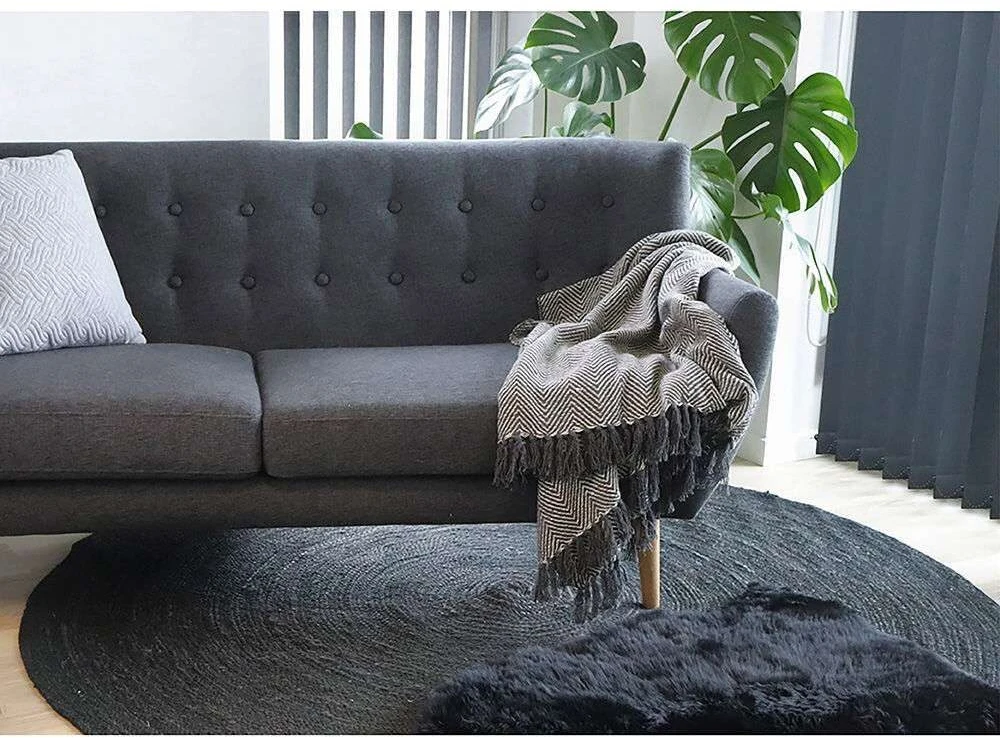 House Nordic Tikra oda, Lambskin, juoda