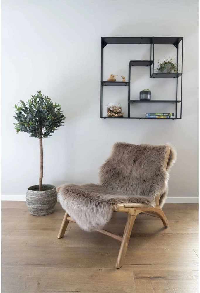 House Nordic Dirbtinė oda, Lambskin, šviesiai ruda