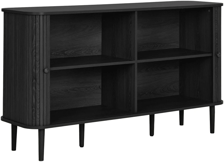 House Nordic Skrynia, Nikko, juoda, MDF plokštė