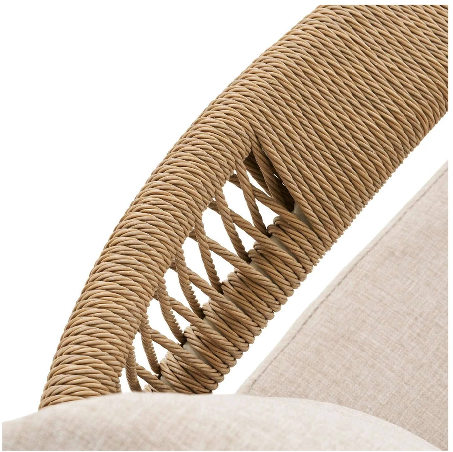 House Nordic Lauko baldų komplektas Abela 143x76x69 cm smėlio
