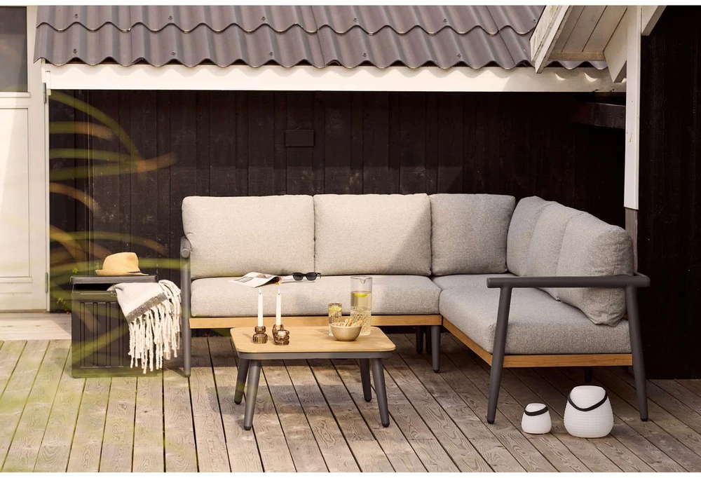 House Nordic LED lempa, 13x13x12 cm, balta, įkraunama