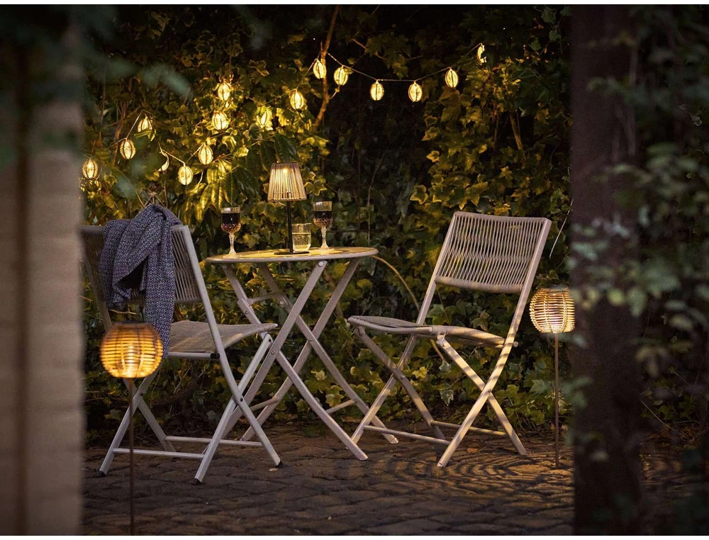 House Nordic LED šviesos girlianda, 180x6x6 cm, natūrali, poliratano