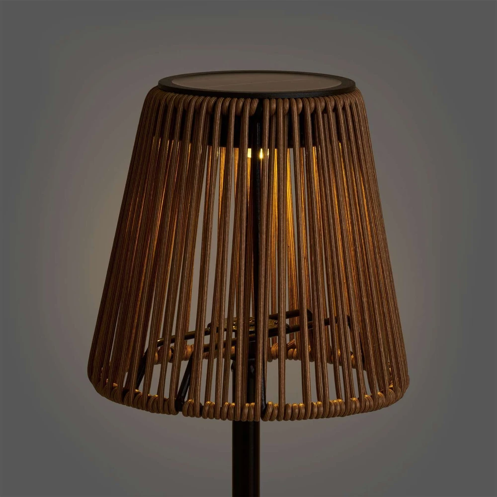 House Nordic Lempa, 13.5x13.5x30.5 cm, ruda, įkraunama