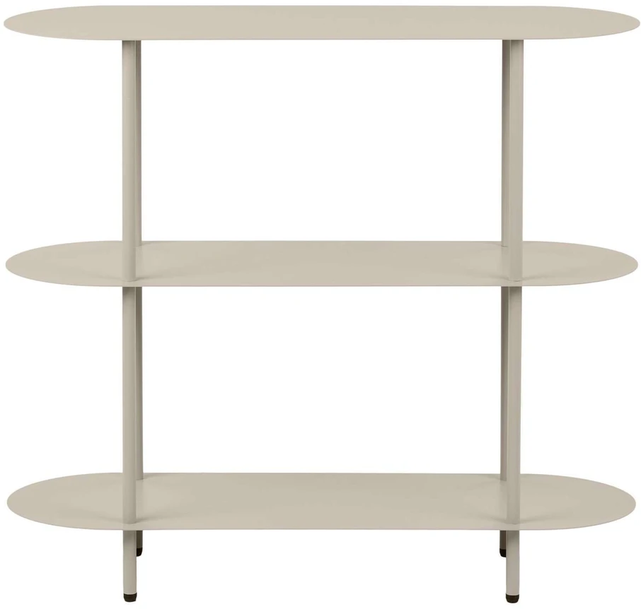 House Nordic Lentyna Rieti 31x90x81 cm smėlio spalvos metalas