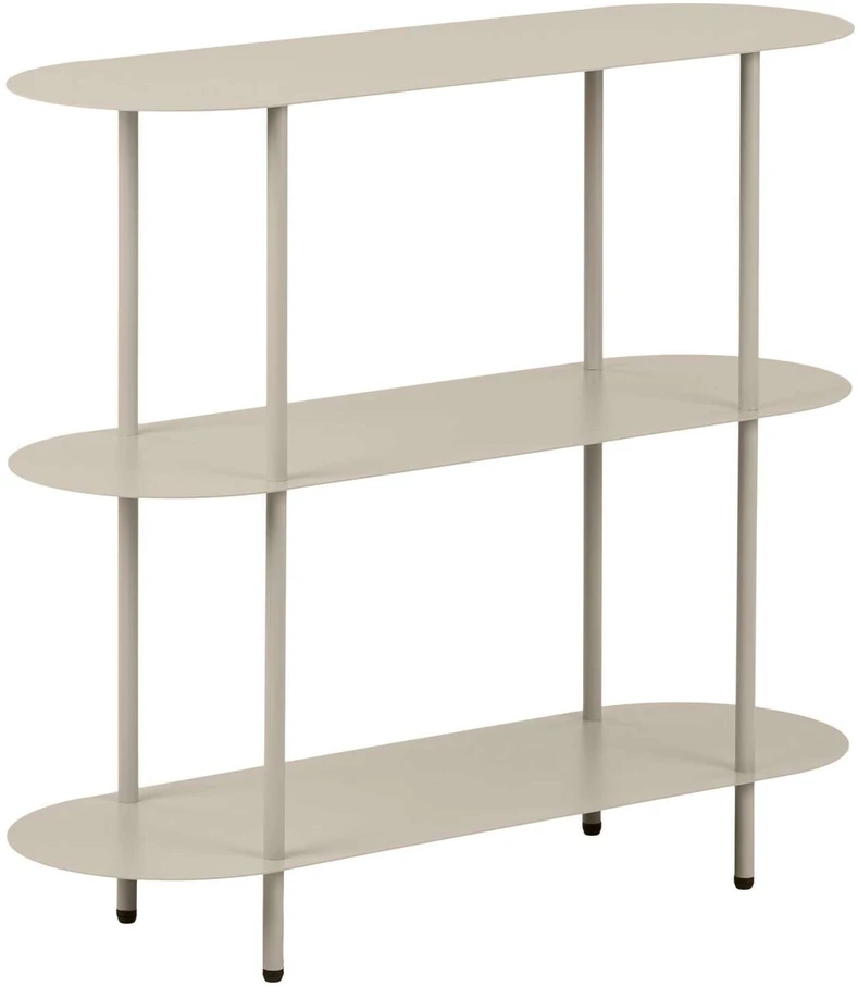 House Nordic Lentyna Rieti 31x90x81 cm smėlio spalvos metalas