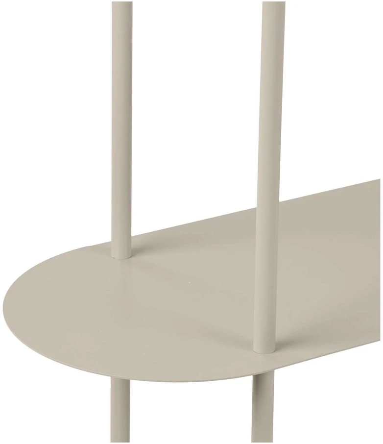 House Nordic Lentynų blokas, 31x118x97 cm, smėlio spalvos, metalas