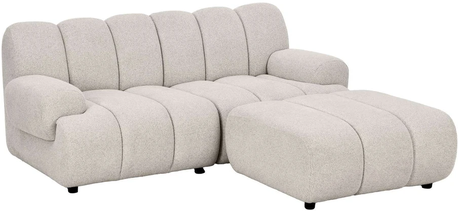 House Nordic Modulinė sofa, 190x95x77 cm, smėlio