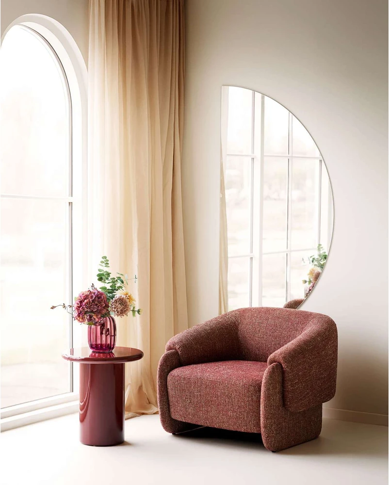 House Nordic Fotelis, Hamilton, bordeaux mix
