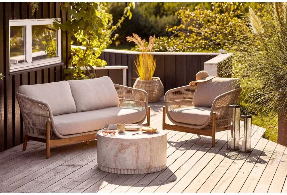 House Nordic Poilsio Sofa, Terracina, Akacija, Bežinė