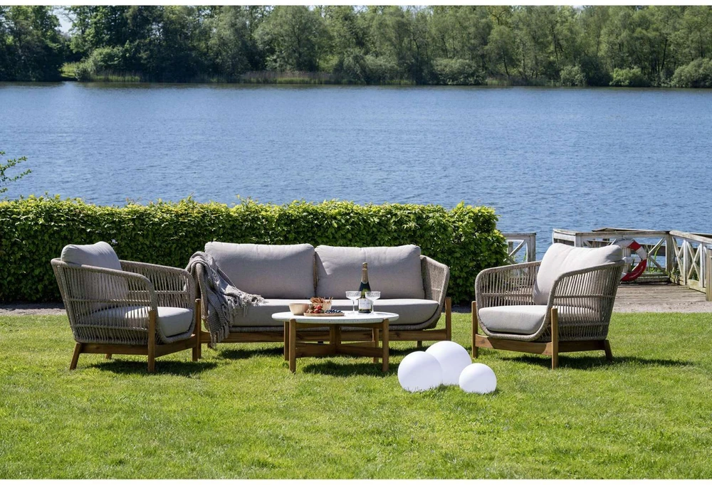 House Nordic Sofa, Terracina, ruda / kreminė