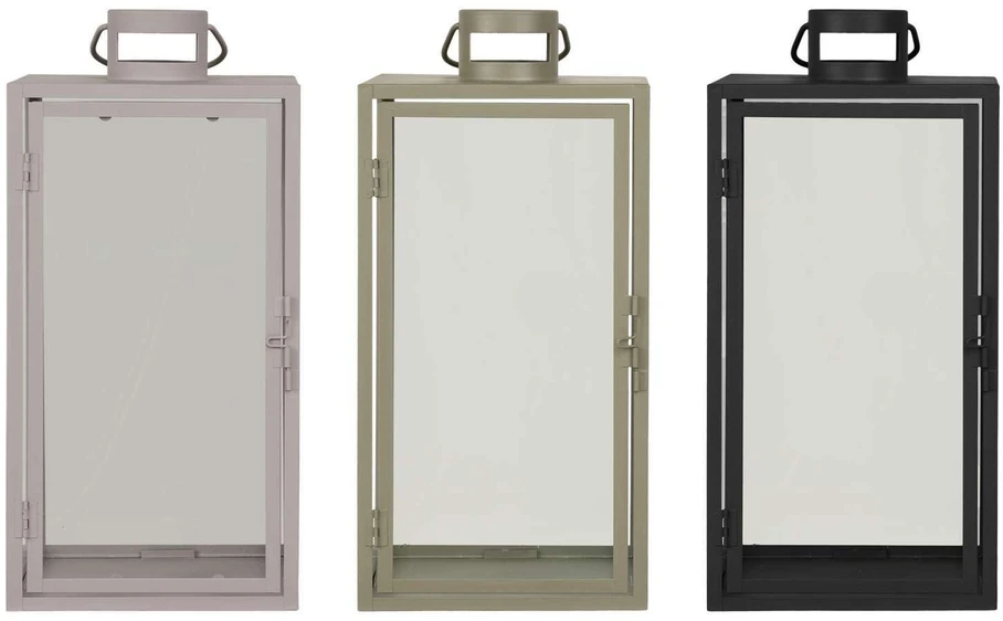 House Nordic Lanterns, Alabama, juodas, beige, žalias (Ekspozicinė prekė)