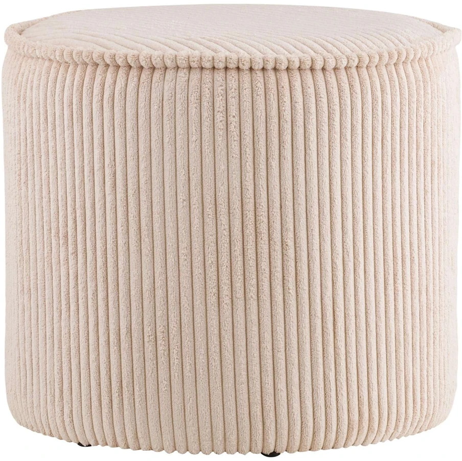 None Smėlio spalvos kordoro pufas, D40X35CM