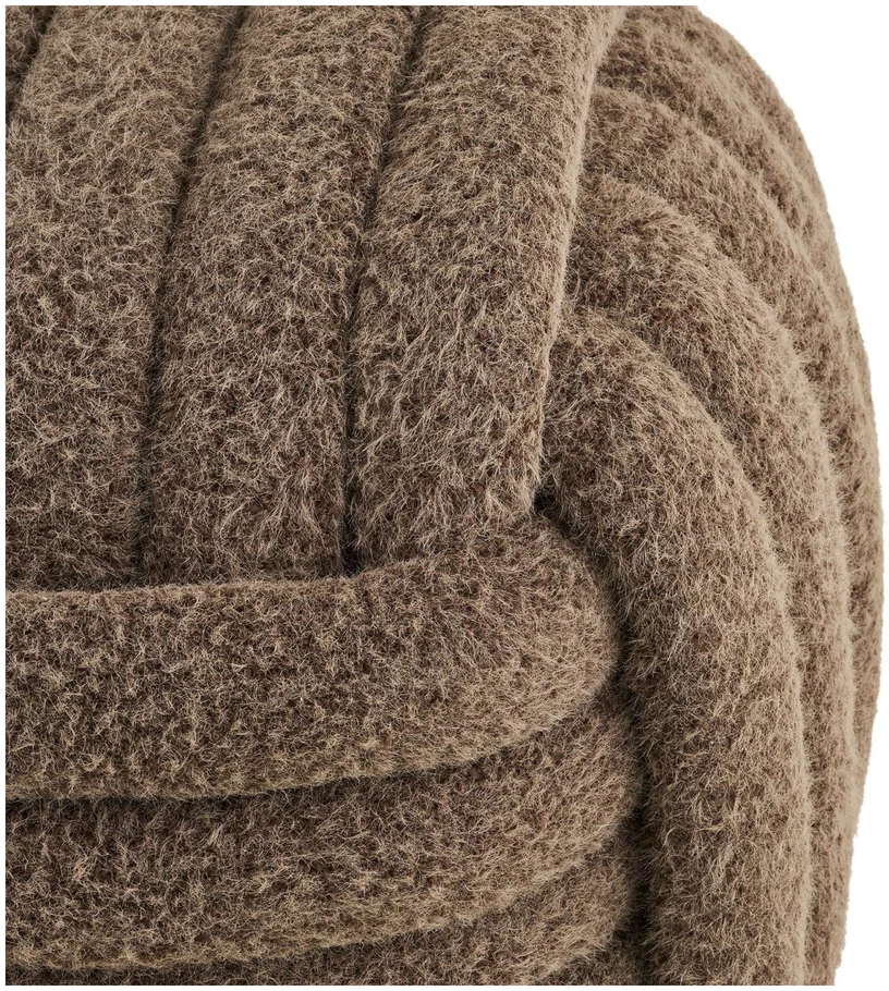 House Nordic Namas Nordic Pufas Napier 48x48x43 cm rudas