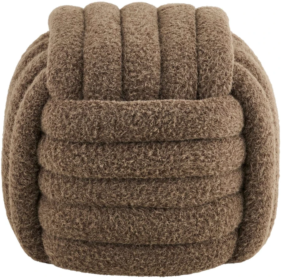 House Nordic Namas Nordic Pufas Napier 48x48x43 cm rudas