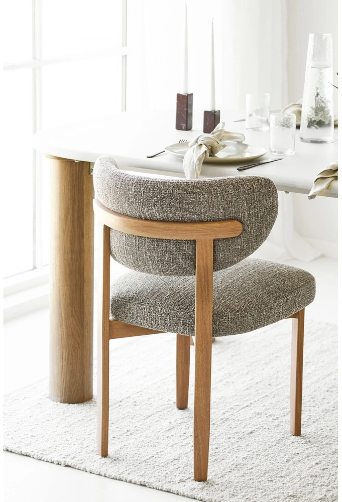 House Nordic Rankomis austas kilimas Bela, smėlio spalvos