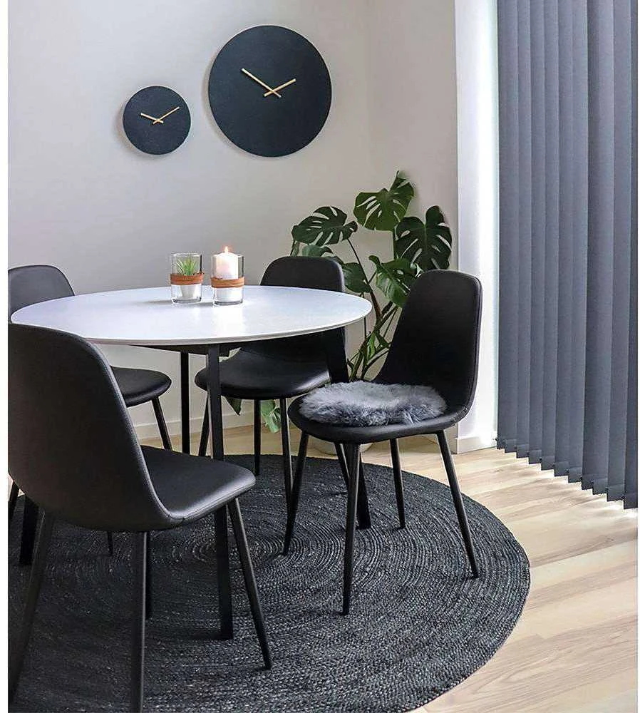 House Nordic Sėdynė, avinžirnio oda, Ø35 cm, Pilka