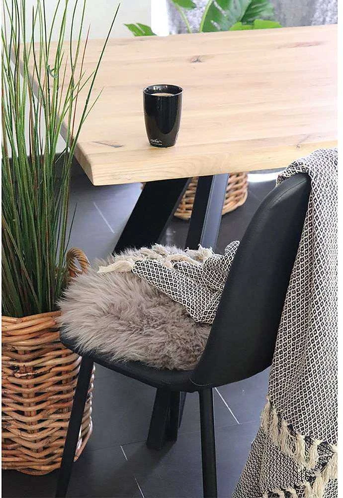 House Nordic Sėdynė, avinžirnio oda, Ø35 cm, Grybas