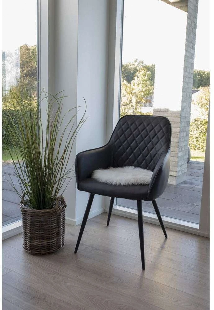 House Nordic Dirbtinė oda, Lambskin, balta