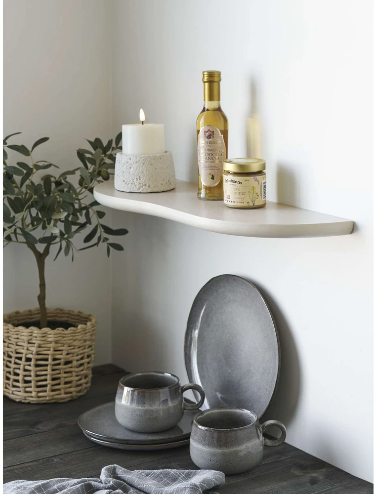 House Nordic Sieninė lentyna, Botta, kreminė