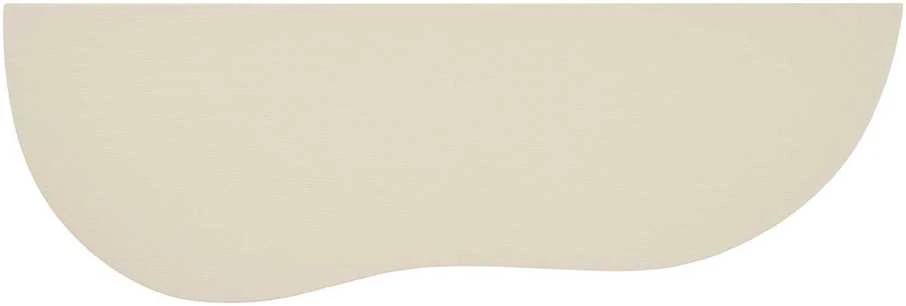 House Nordic Sieninė lentyna 57x19x2,5 cm smėlio spalvos