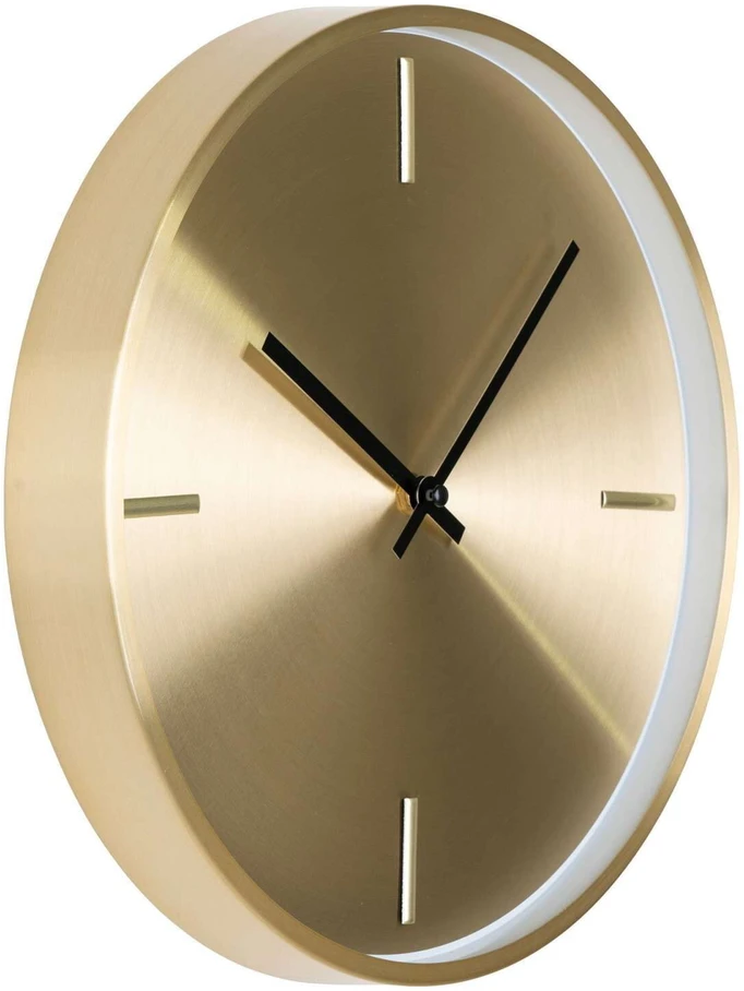 House Nordic Sieninis laikrodis, Stambulas, ø30 cm, Aukso spalva