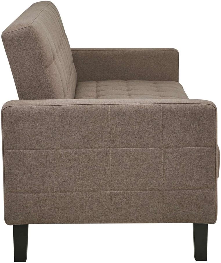 House Nordic Sofa-lova, Milton, ruda spalvos