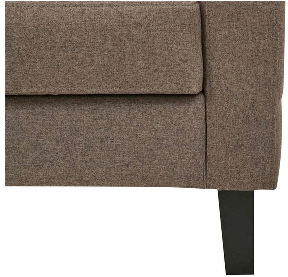 House Nordic Sofa-lova, Milton, ruda spalvos
