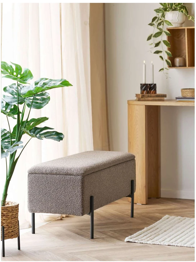 House Nordic Suolas 95x36.5x43 cm Rudas Su vieta daiktams
