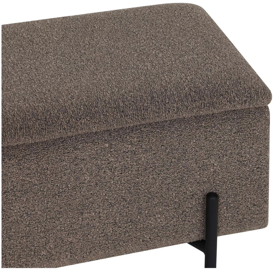 House Nordic Suolas 95x36.5x43 cm Rudas Su vieta daiktams