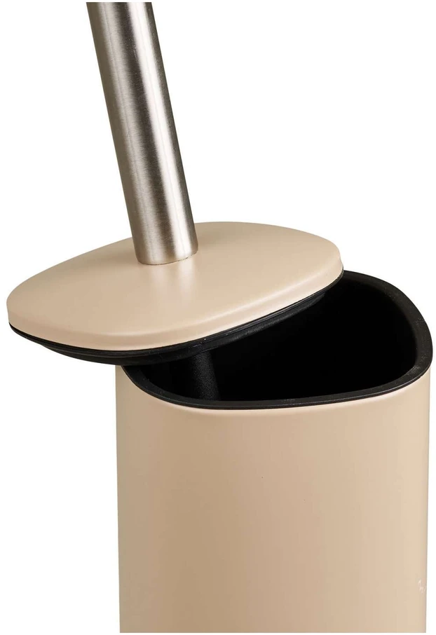 House Nordic Tualeto šepetys, 9x9x39 cm, smėlio spalvos, metalas
