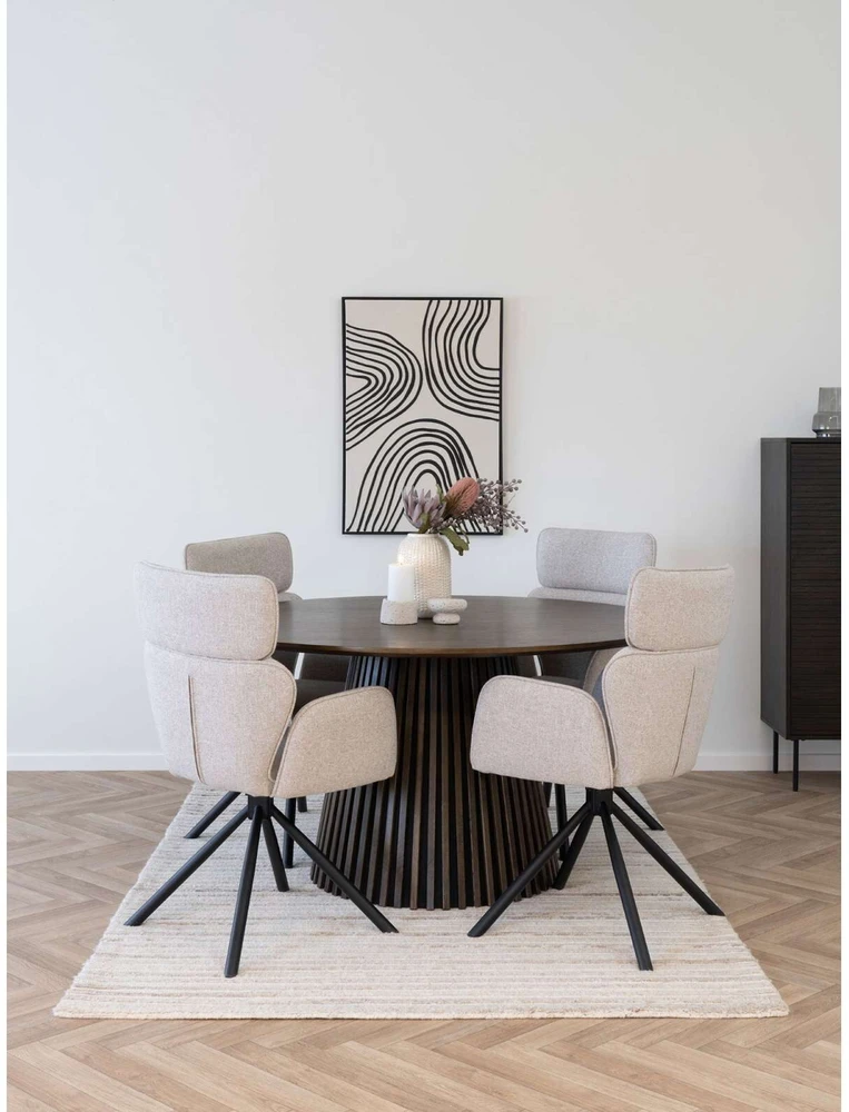 House Nordic Valgomojo kėdė, Cordoba, šviesiai pilka