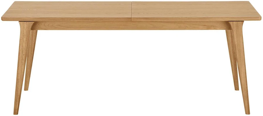 House Nordic Valgomasis stalas 100x240x75 cm natūralaus ąžuolo faneruotė