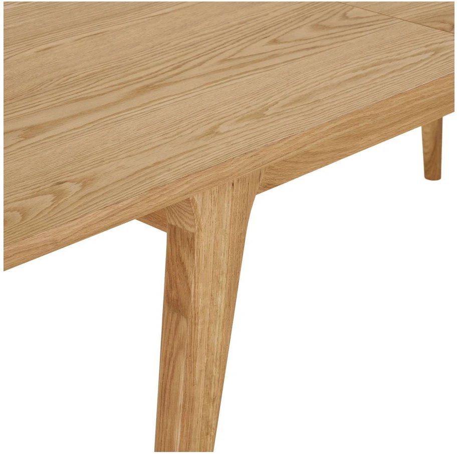 House Nordic Valgomasis stalas 100x240x75 cm natūralaus ąžuolo faneruotė