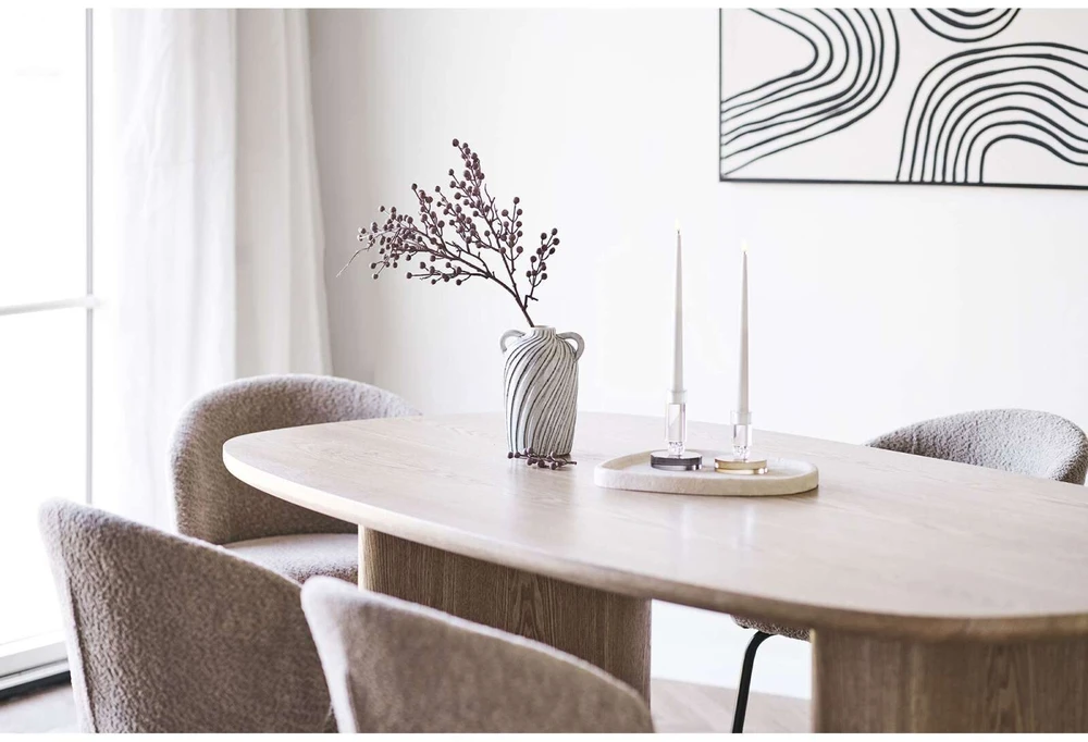 House Nordic Valgomasis stalas, Serra, 110x210x75 cm, Uosis
