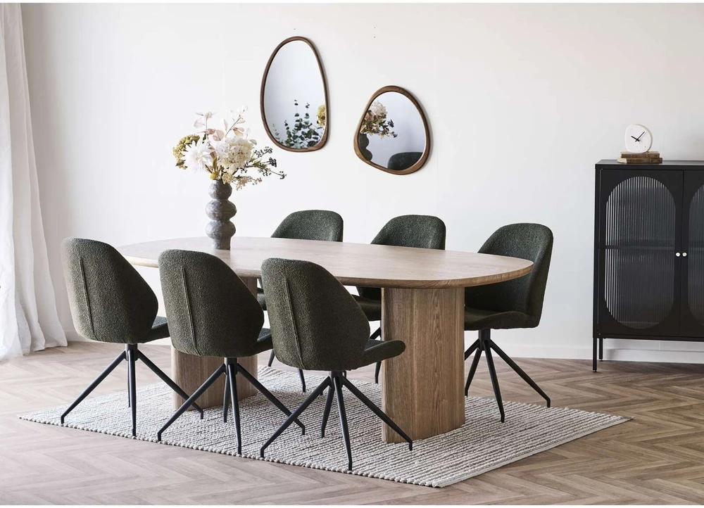 House Nordic Valgomasis stalas, Serra, 110x210x75 cm, Uosis