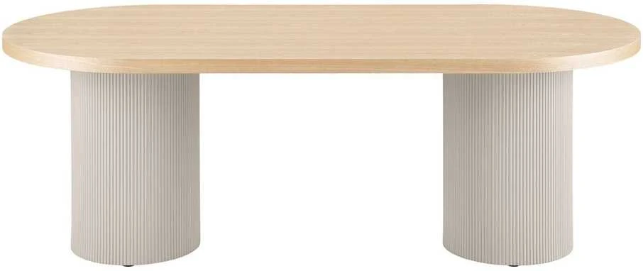 House Nordic Valgomasis stalas, Solva, 100x220x75 cm, Uosis