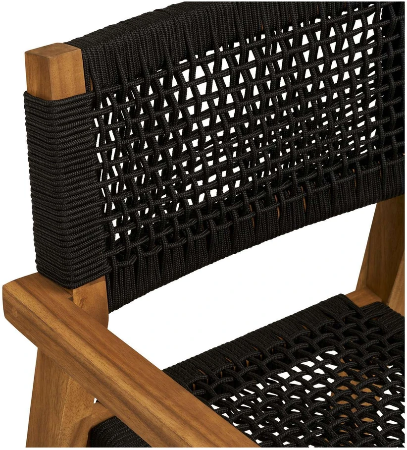 House Nordic Valgomojo kėdė 57x60x83 cm juoda