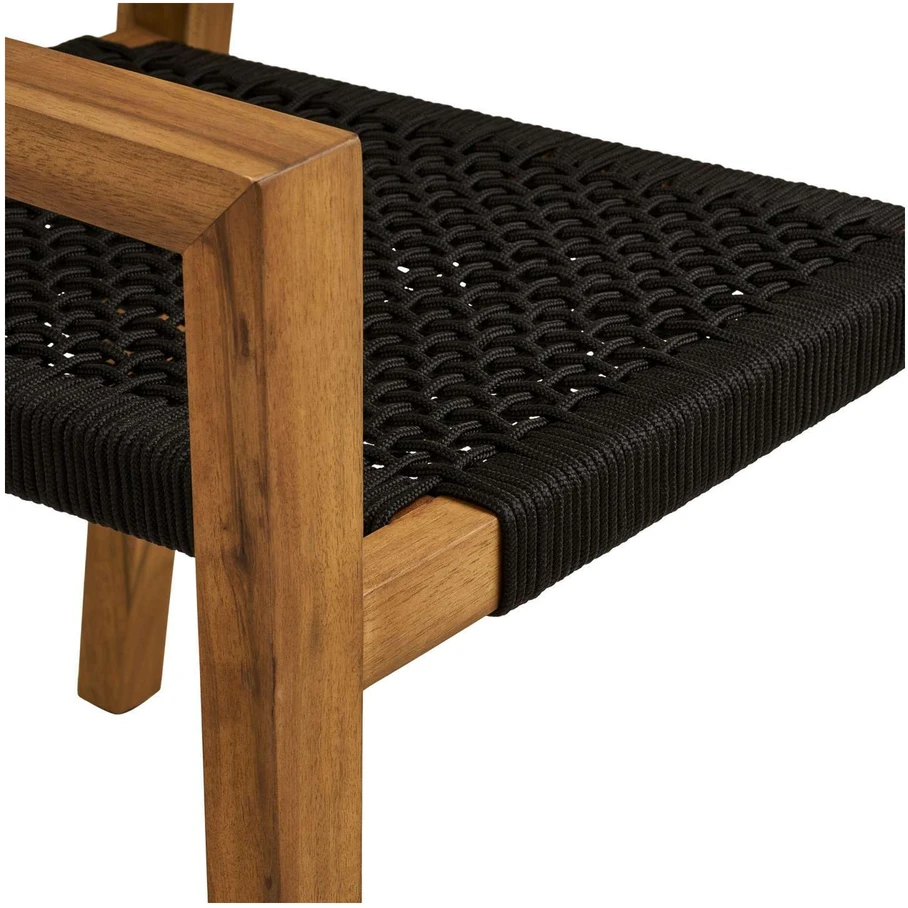 House Nordic Valgomojo kėdė 57x60x83 cm juoda