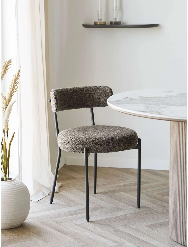 House Nordic Valgomojo kėdė Badalona ruda