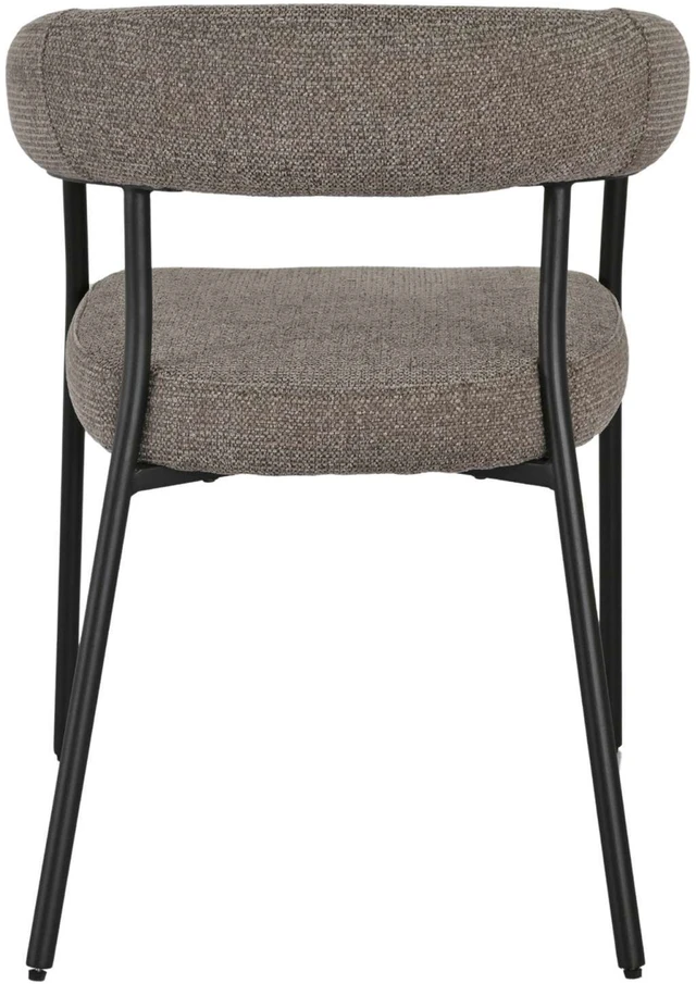 House Nordic Valgomojo kėdė, ruda, plienas