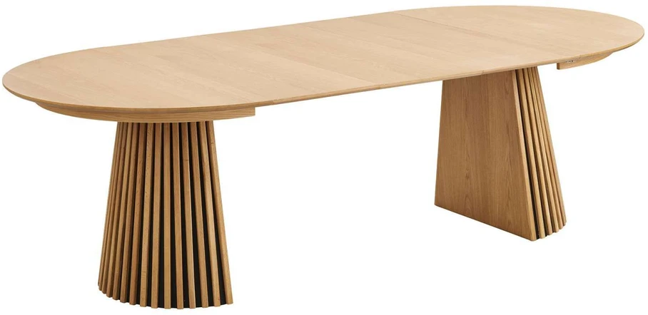 House Nordic Valgomojo komplektas, 120x120x75 cm, ąžuolas, mediena